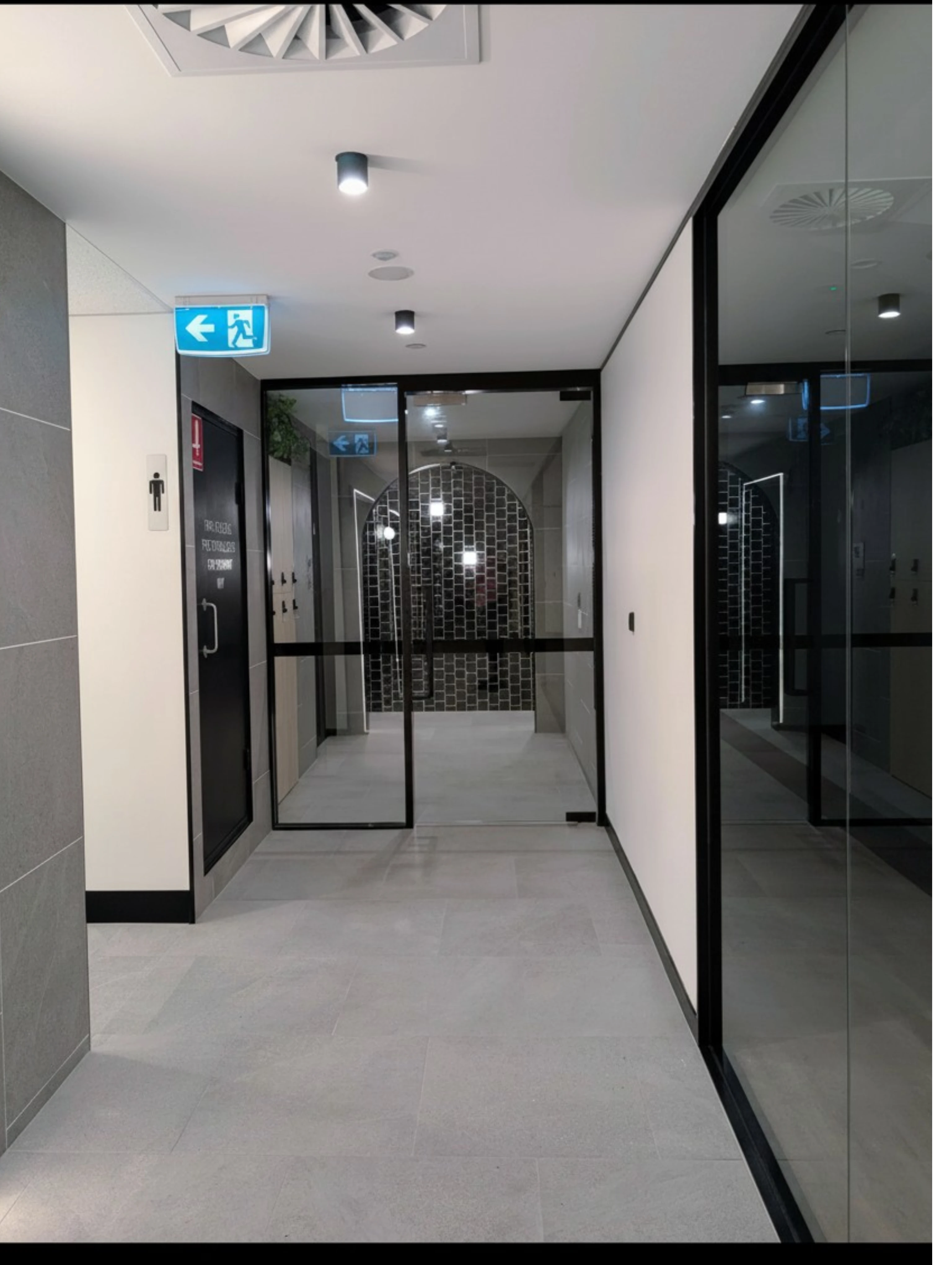 Hotel-grade end-of-trip facilities
